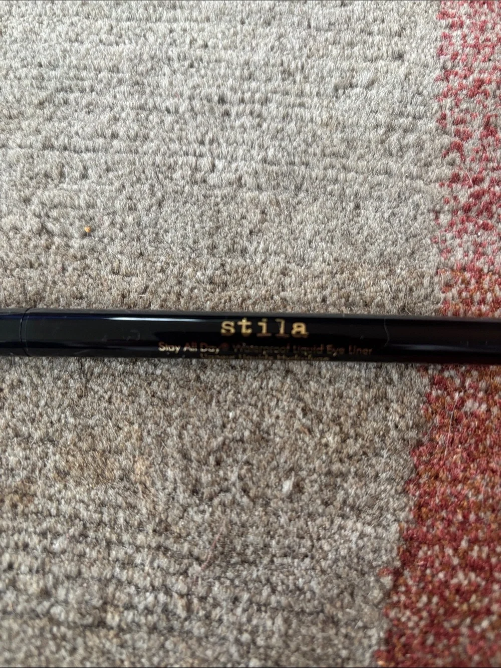 New - Stila 'Stay All Day' Liquid Eyeliner Pen - Intense Black - Full Size